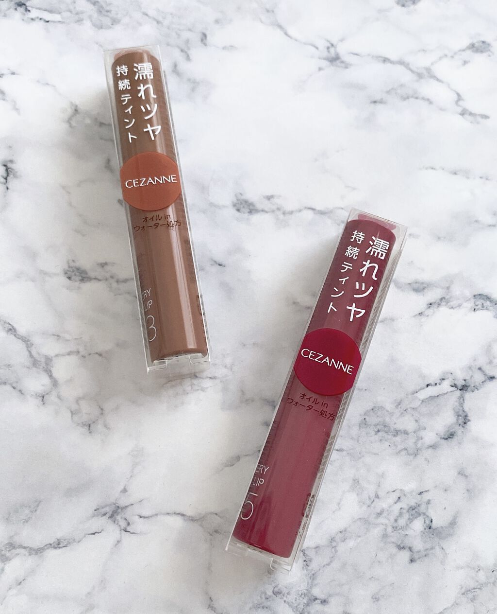 ウォータリーティントリップ/CEZANNE/リップティントを使ったクチコミ（1枚目）