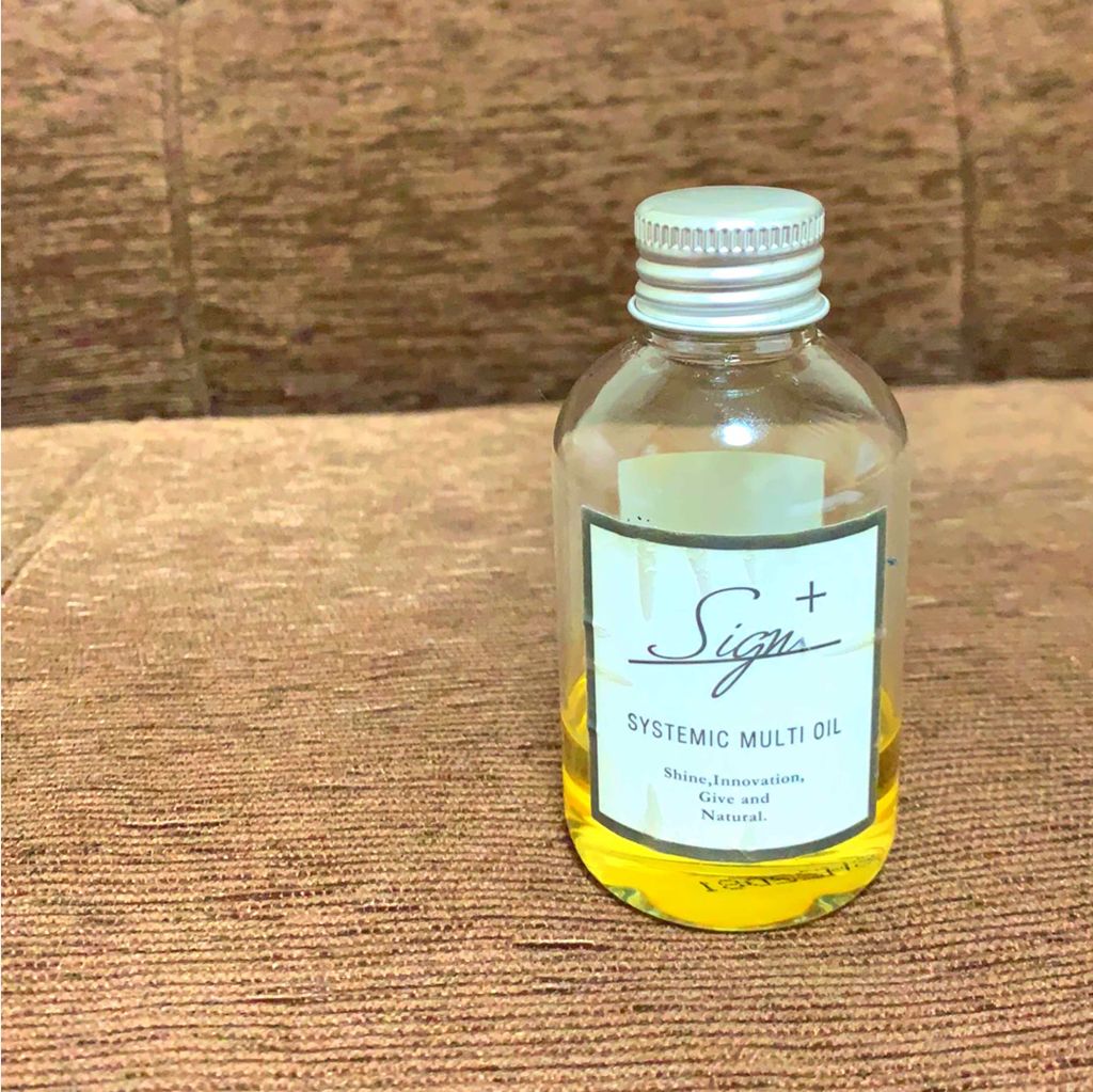 システミックオイル/Sign/ヘアオイルを使ったクチコミ(1枚目)