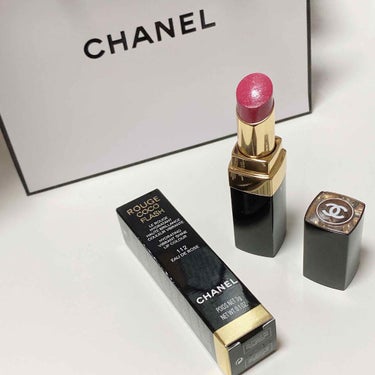 ルージュ ココ フラッシュ 112 オー ドゥ ローズ/CHANEL/口紅を使ったクチコミ（1枚目）