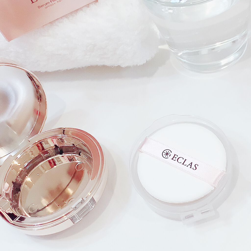 Serum foundation/ECLAS/クリーム・エマルジョンファンデーションを使ったクチコミ（3枚目）