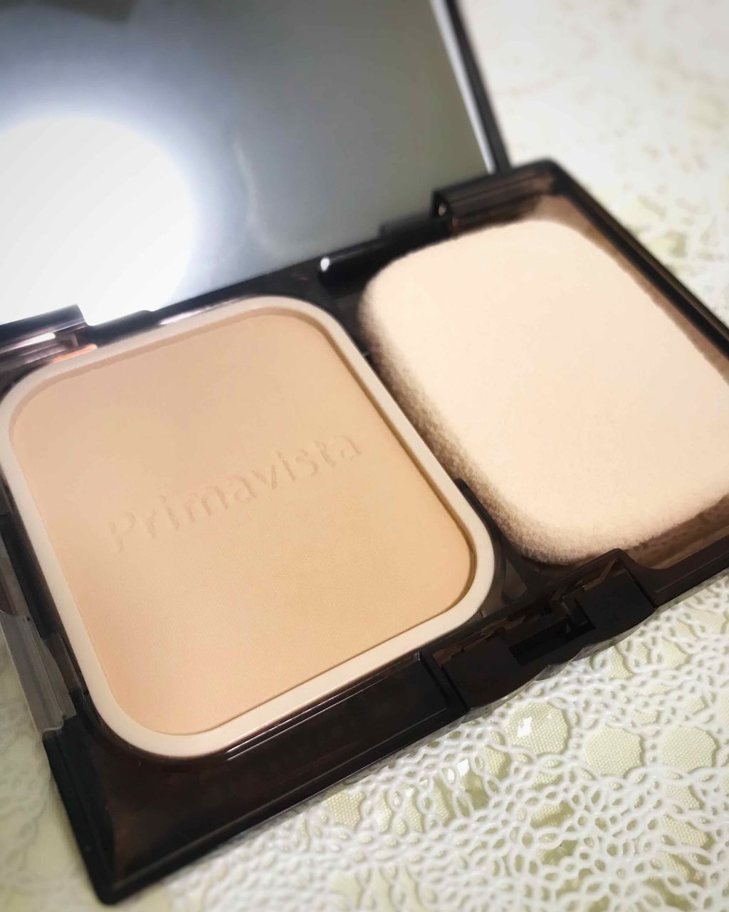 くずれにくい きれいな素肌質感パウダーファンデーション/プリマヴィスタ/パウダーファンデーションを使ったクチコミ(3枚目)