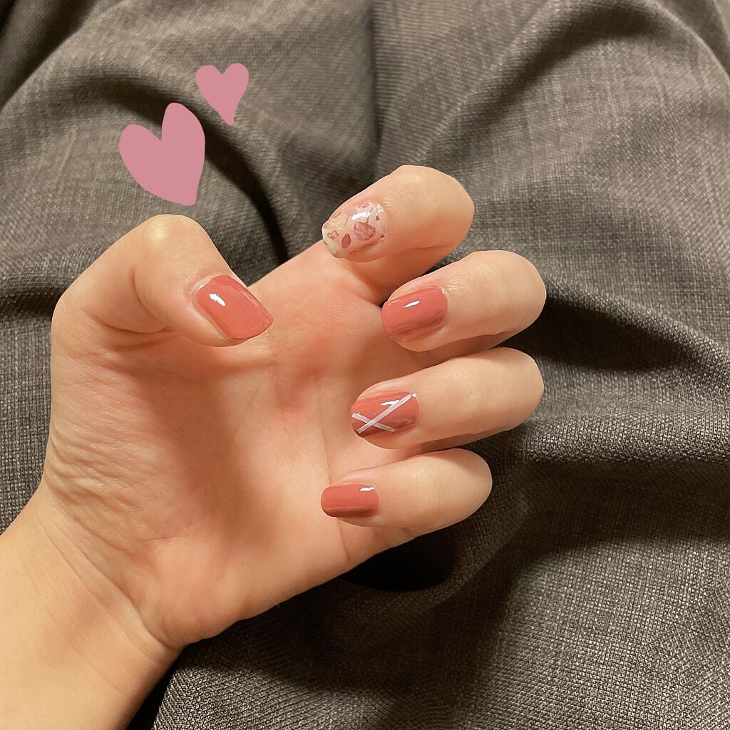 しずくネイルシール/キャンドゥ/ネイルシールを使ったクチコミ（2枚目）