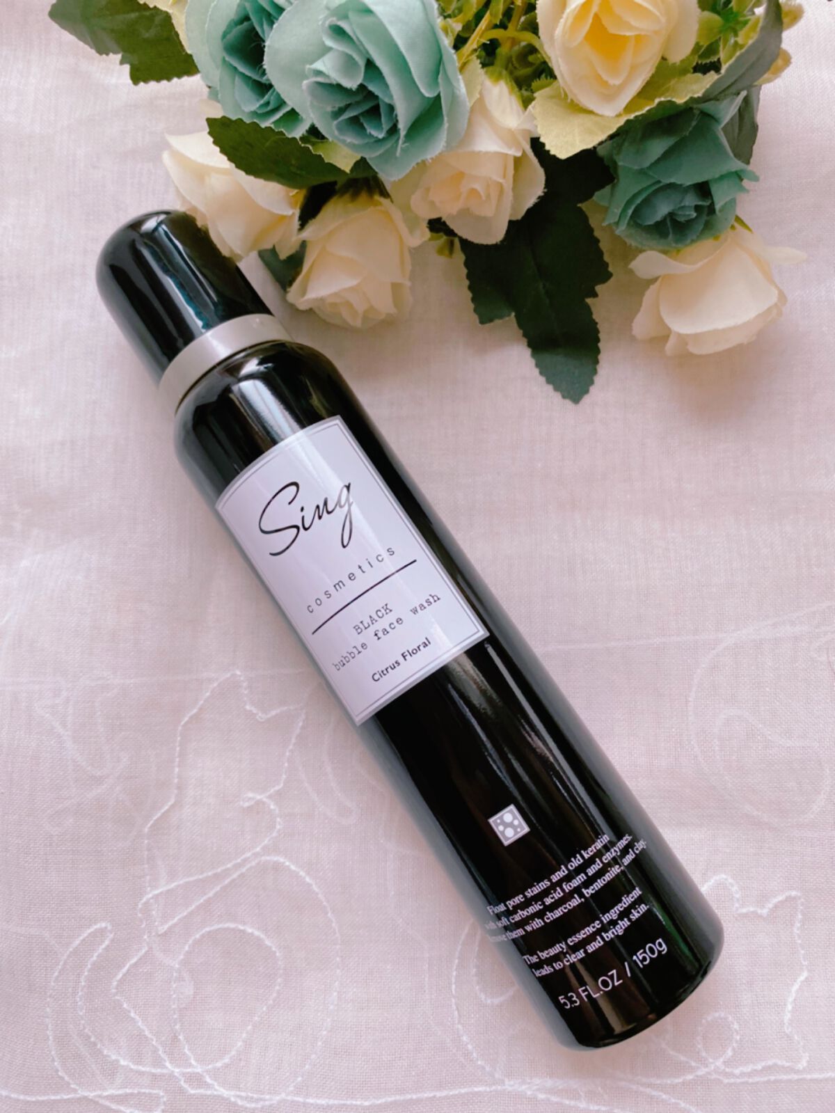 ブラックバブルフェイスウォッシュ /Sing/洗顔フォームを使ったクチコミ（1枚目）