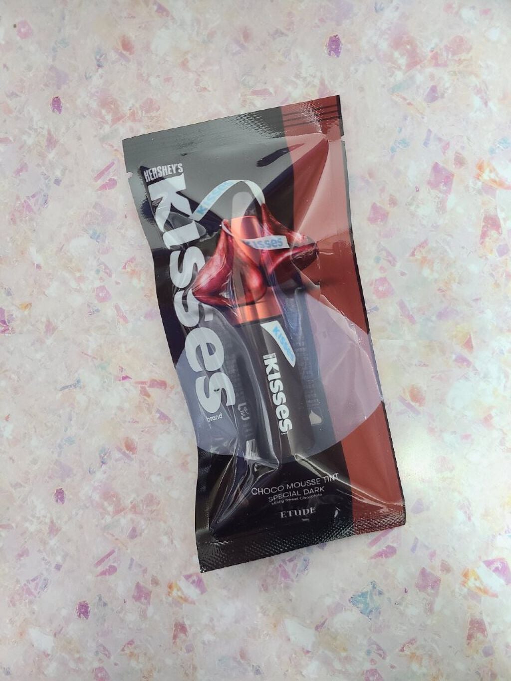 キスチョコレート ムースティント/ETUDE/口紅を使ったクチコミ(1枚目)