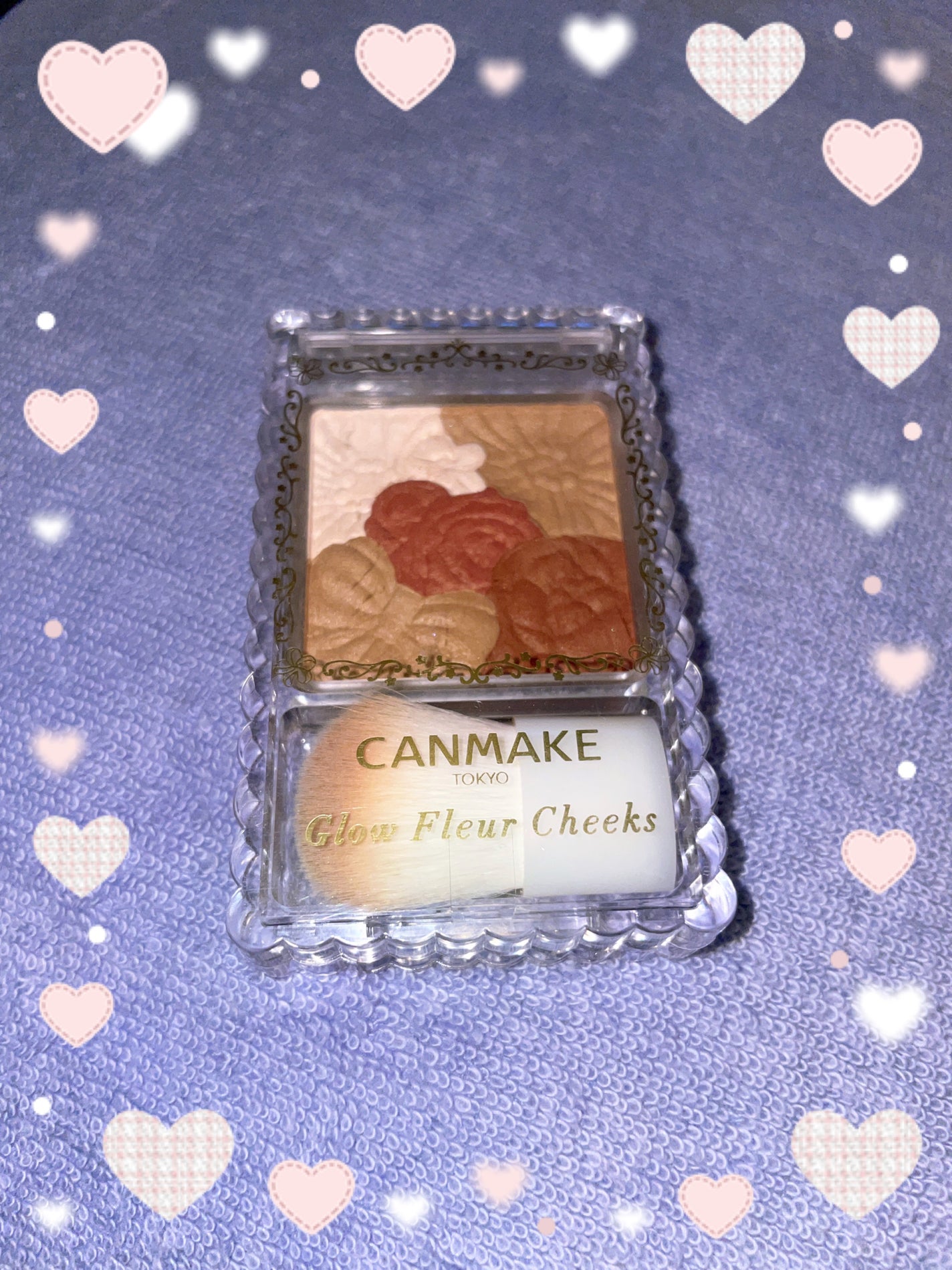 グロウフルールチークス/キャンメイク/パウダーチークを使ったクチコミ(1枚目)