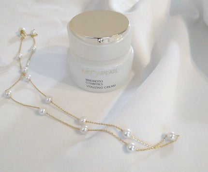ムーンパール バイタライジングクリーム/ミキモト コスメティックス/フェイスクリームを使ったクチコミ(1枚目)