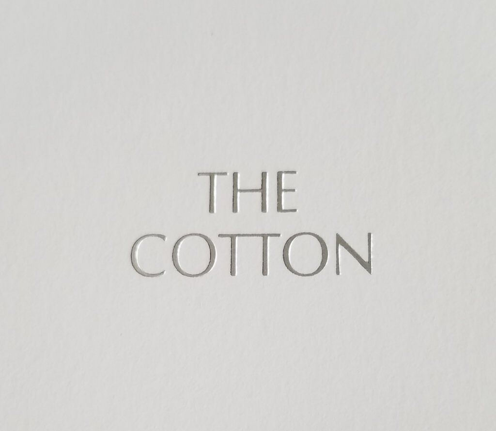 THE COTTON/ザ・ギンザ/コットンを使ったクチコミ（3枚目）