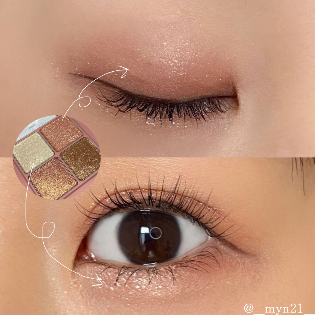 グリッターブロッサムエディション/rom&nd/メイクアップキットを使ったクチコミ（3枚目）