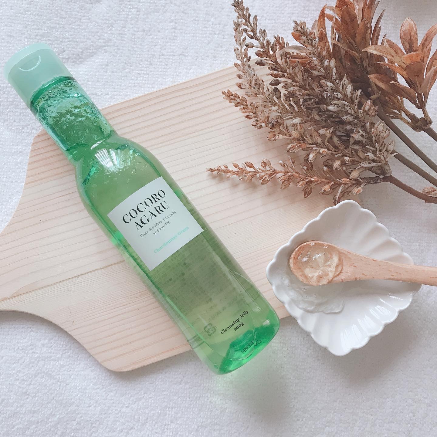 クレンジングジュレ シャルドネミックス/cocoroagaru/クレンジングジェルを使ったクチコミ（1枚目）