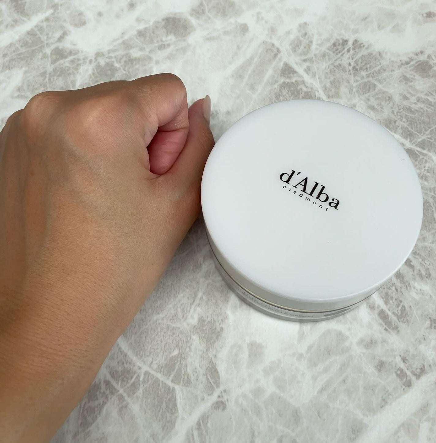 ホワイトトリュフダブルセラムアンドクリーム/ダルバ/フェイスクリームを使ったクチコミ(6枚目)