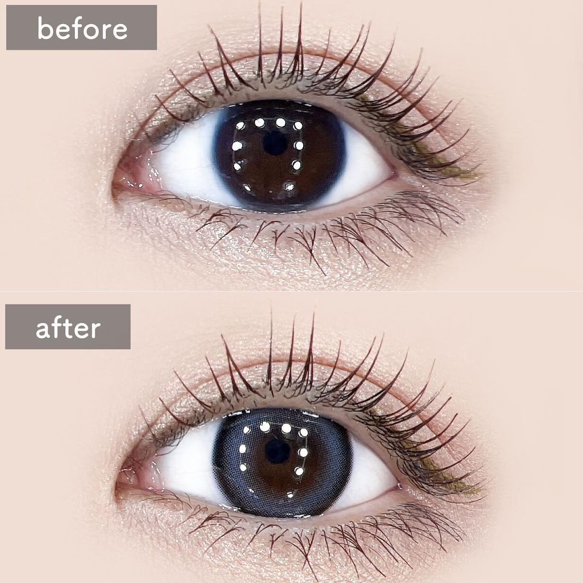 oriana MUNE(オリアナ ミューン)/蜜のレンズ/カラーコンタクトレンズを使ったクチコミ(3枚目)