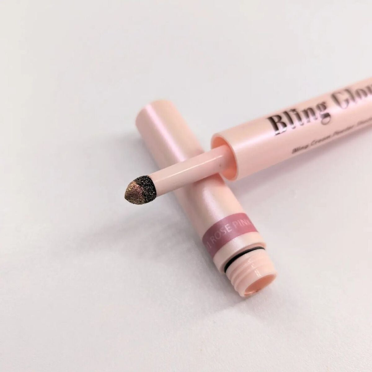 ブリンクリームパウダーシャドウ/BLING GLOW/単色アイシャドウを使ったクチコミ(3枚目)