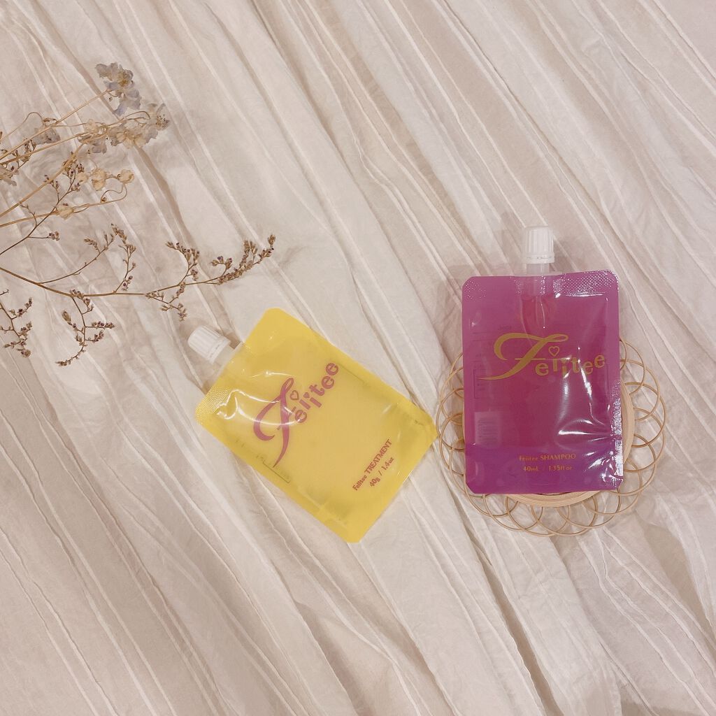 シャンプー/トリートメント シャンプーお試し用/Feiitee/市販シャンプーを使ったクチコミ（1枚目）