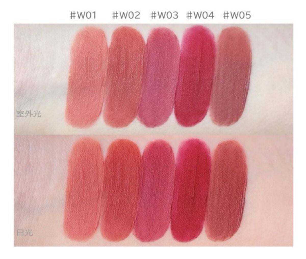 リトルエンジェルフェザーマットリップ/FlowerKnows/口紅を使ったクチコミ(4枚目)