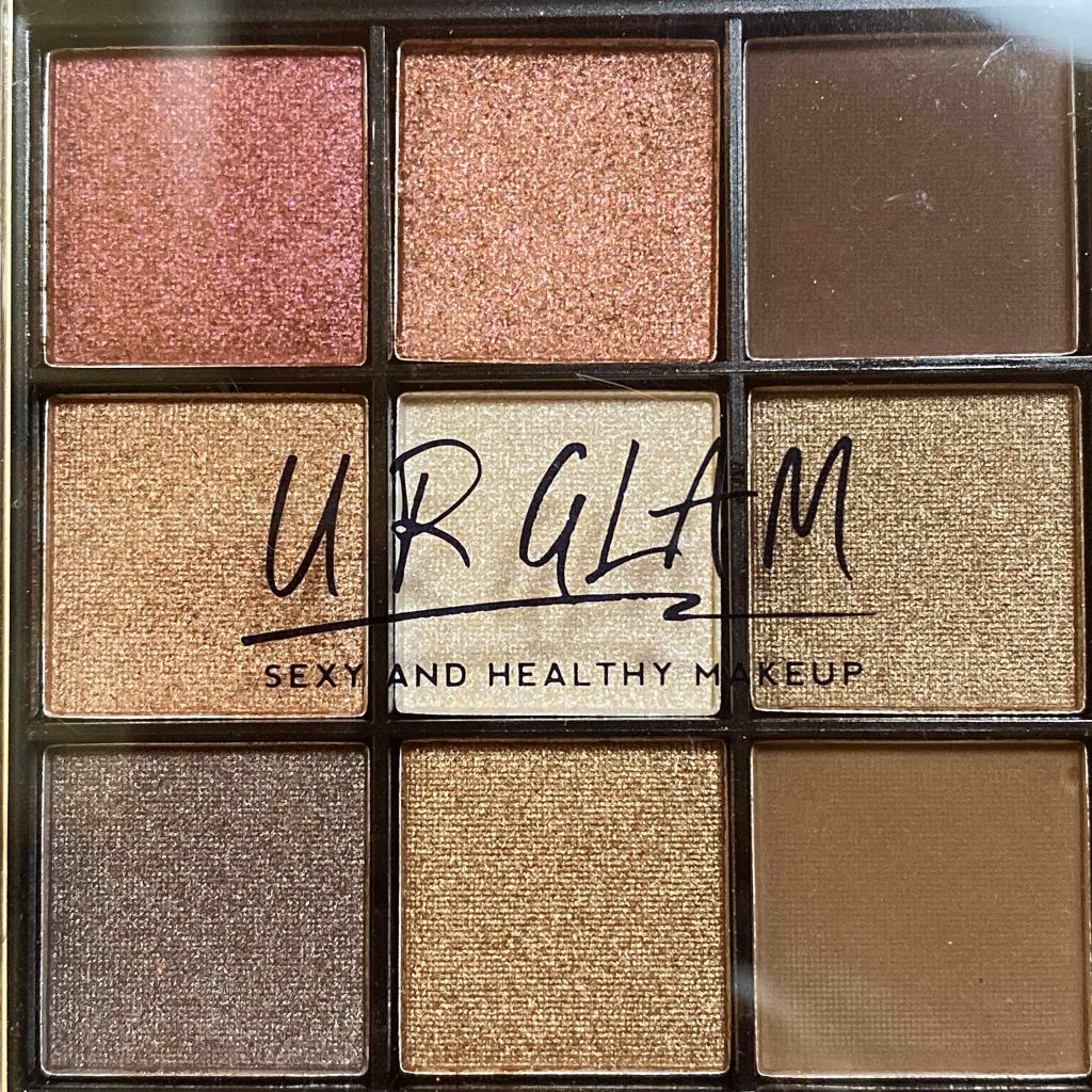 UR GLAM BLOOMING EYE COLOR PALETTE/U R GLAM/アイシャドウパレットを使ったクチコミ(1枚目)