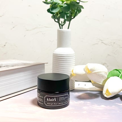 ミッドナイトブルーカーミングクリーム/Klairs/フェイスクリームを使ったクチコミ(1枚目)