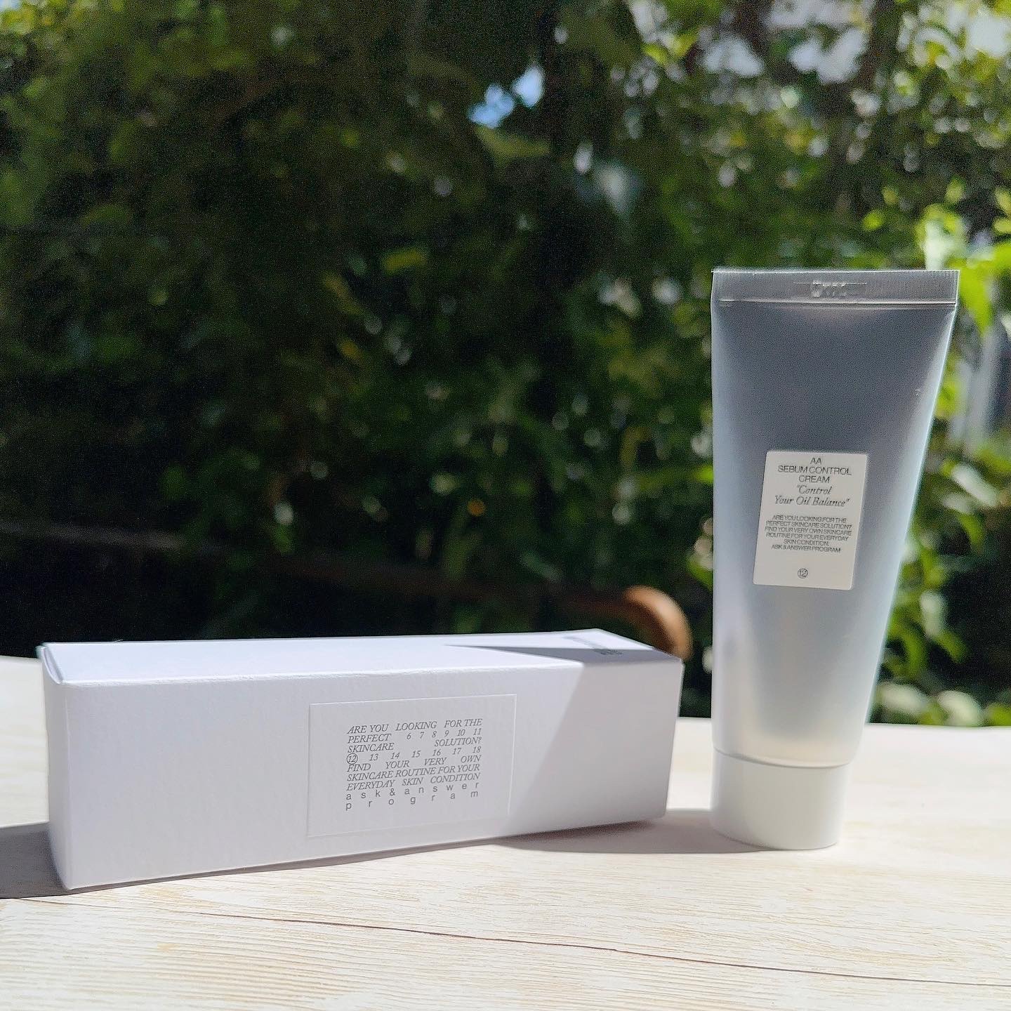 AA SEBUM CONTROL CERAM /Shangpree/フェイスクリームを使ったクチコミ（1枚目）