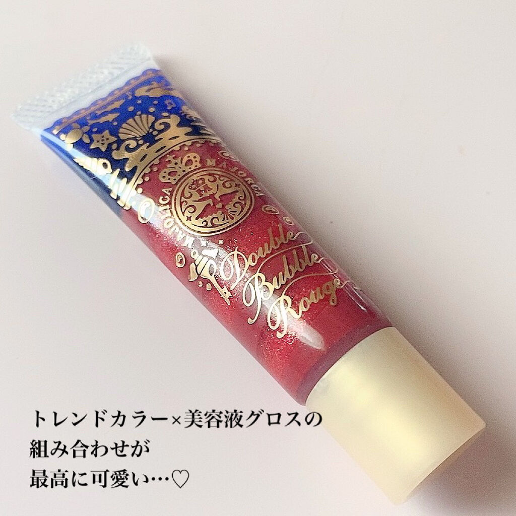 ダブルバブルルージュ RD/MAJOLICA MAJORCA/口紅を使ったクチコミ（2枚目）