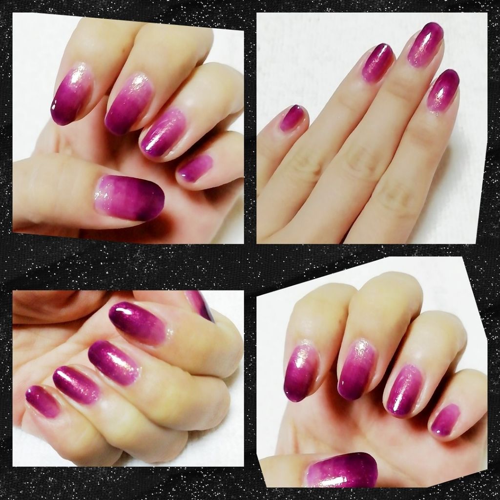 マイメロ ネイル/DAISO/マニキュアを使ったクチコミ(2枚目)