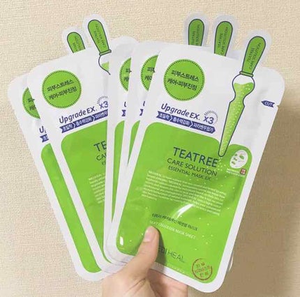 ティーツリーケアソリューション アンプルマスクJEX/MEDIHEAL/シートマスク・パックを使ったクチコミ(1枚目)