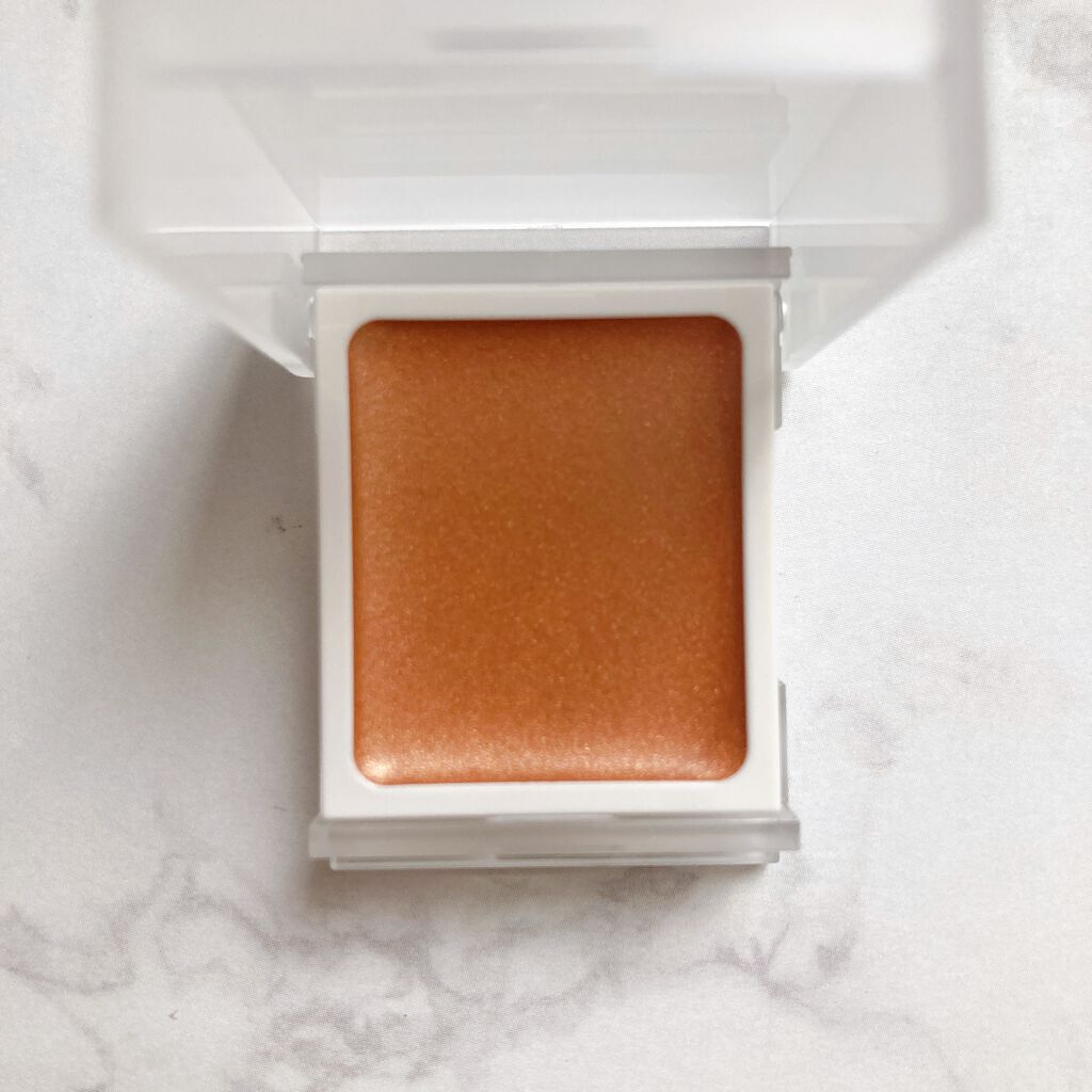 アイカラー クリームタイプ/無印良品/ジェル・クリームアイシャドウを使ったクチコミ(2枚目)