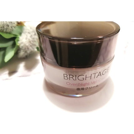 オーバーナイト ヴェールクリーム/BRIGHTAGE/フェイスクリームを使ったクチコミ(1枚目)