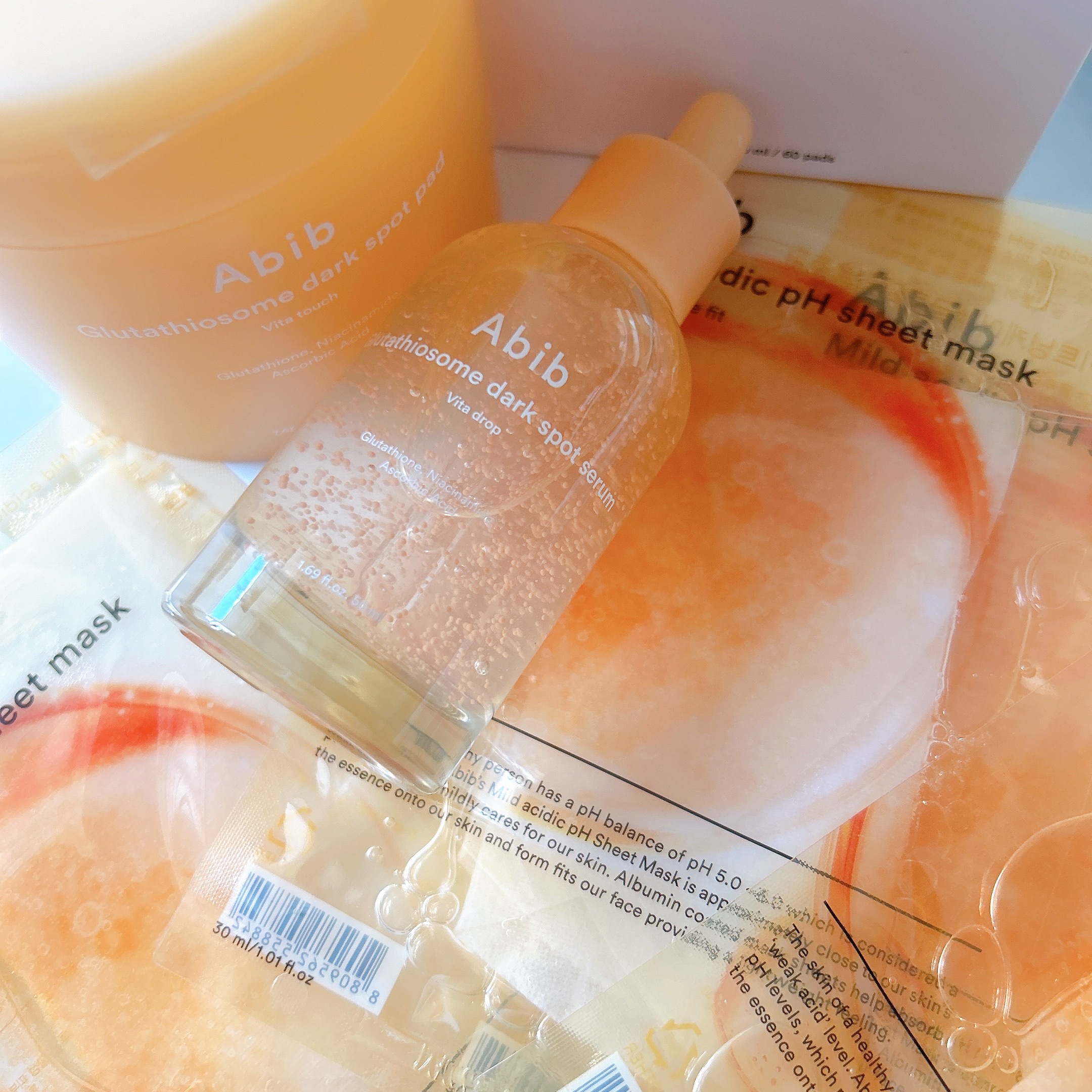 アビブ　グルタチオンソームダークスポットセラムビタドロップ/Abib /美容液を使ったクチコミ（1枚目）