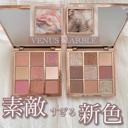 VenusMarble 9色アイシャドウパレット/Venus Marble/アイシャドウパレットを使ったクチコミ(1枚目)