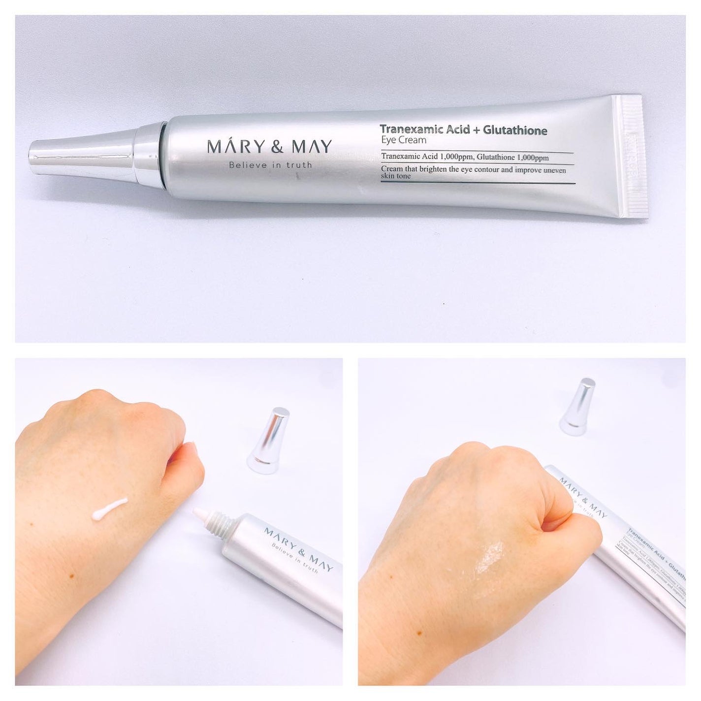 Marine Care Eye Cream /heimish/アイケア・アイクリームを使ったクチコミ(5枚目)