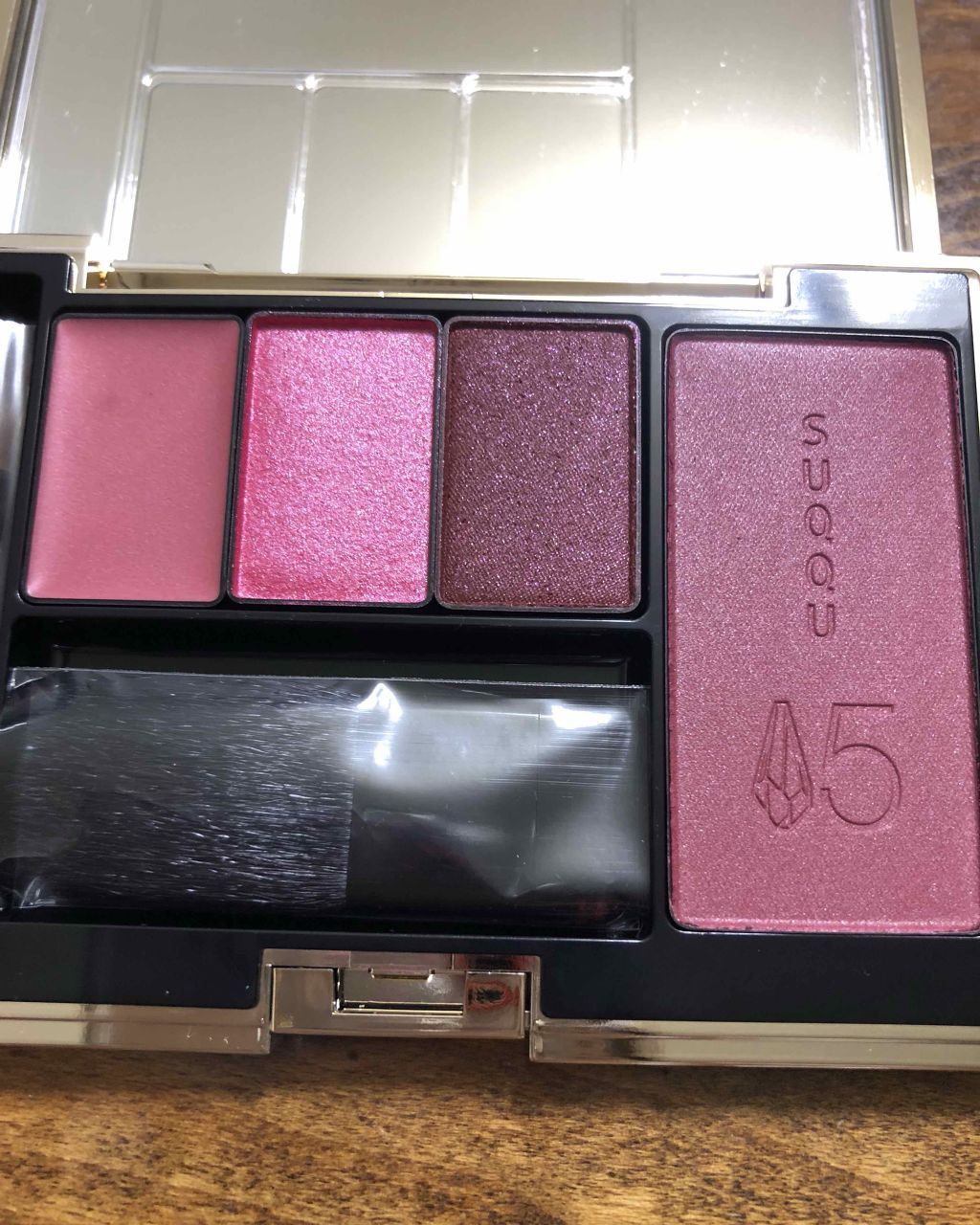 2018 15th アニバーサリー カラー コンパクト/SUQQU/アイシャドウパレットを使ったクチコミ（2枚目）