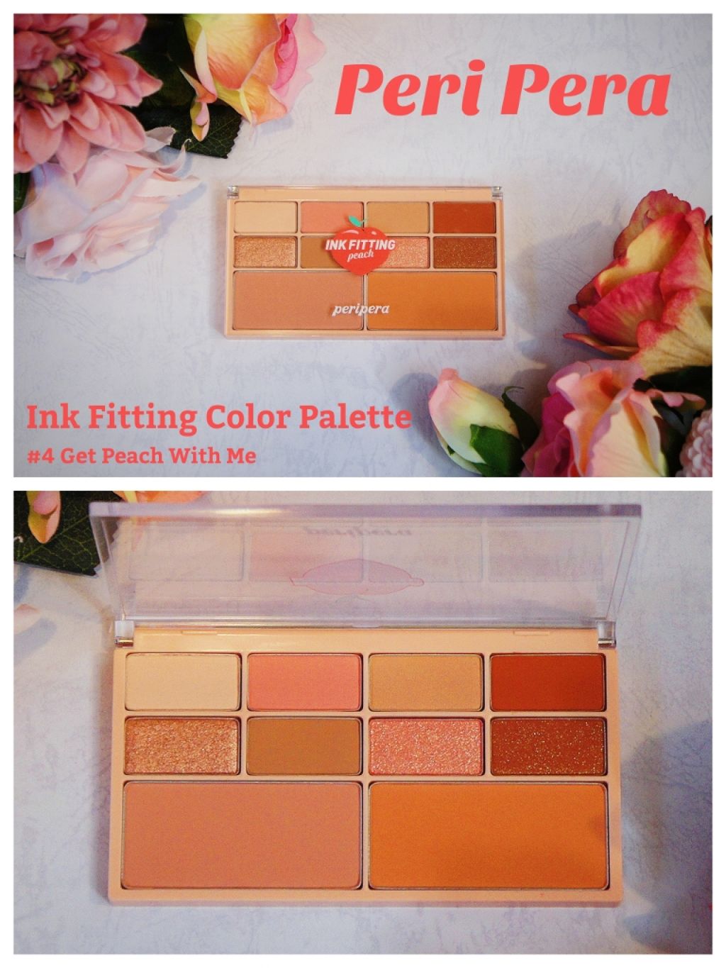 インク フィッティング カラー パレット/PERIPERA/アイシャドウパレットを使ったクチコミ(1枚目)