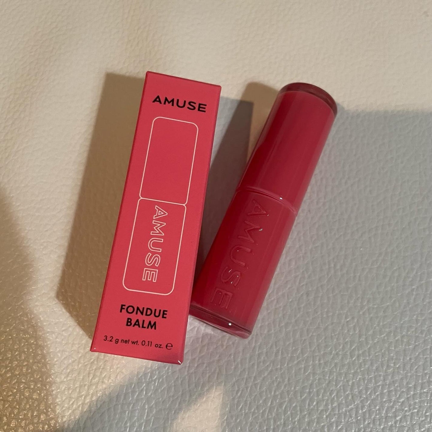コスメヲタクぴのこ👒 on LIPS 「AMUSEフォンデュバーム07コーラルフリーズ¥1,810AM..」(2枚目)