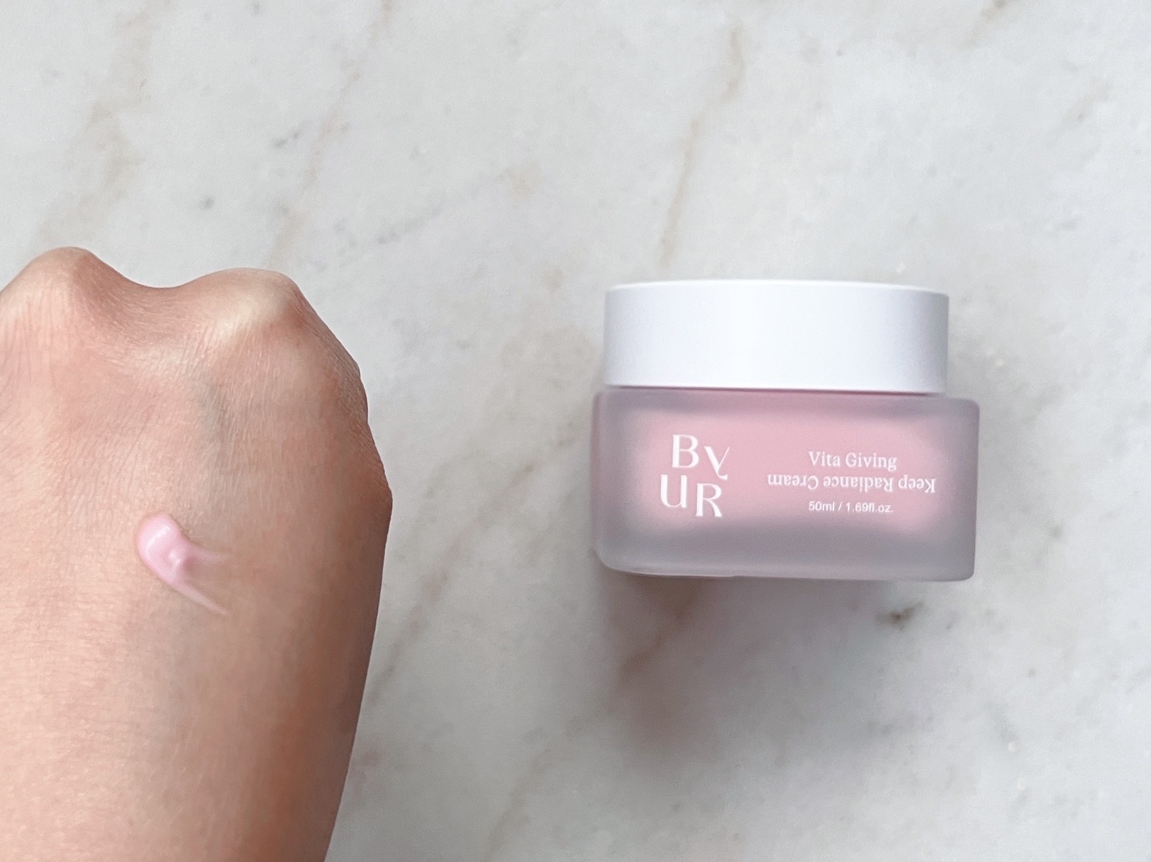 ビタギビング クリーム/ByUR/フェイスクリームを使ったクチコミ（2枚目）