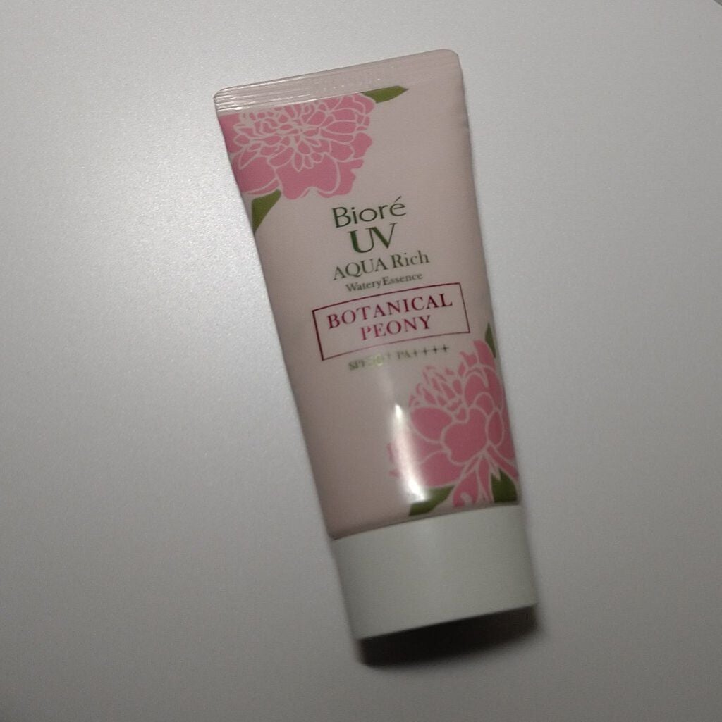 ビオレUV アクアリッチウォータリーエッセンス ボタニカルピオニーの香り/ビオレ/日焼け止め・UVケアを使ったクチコミ(1枚目)