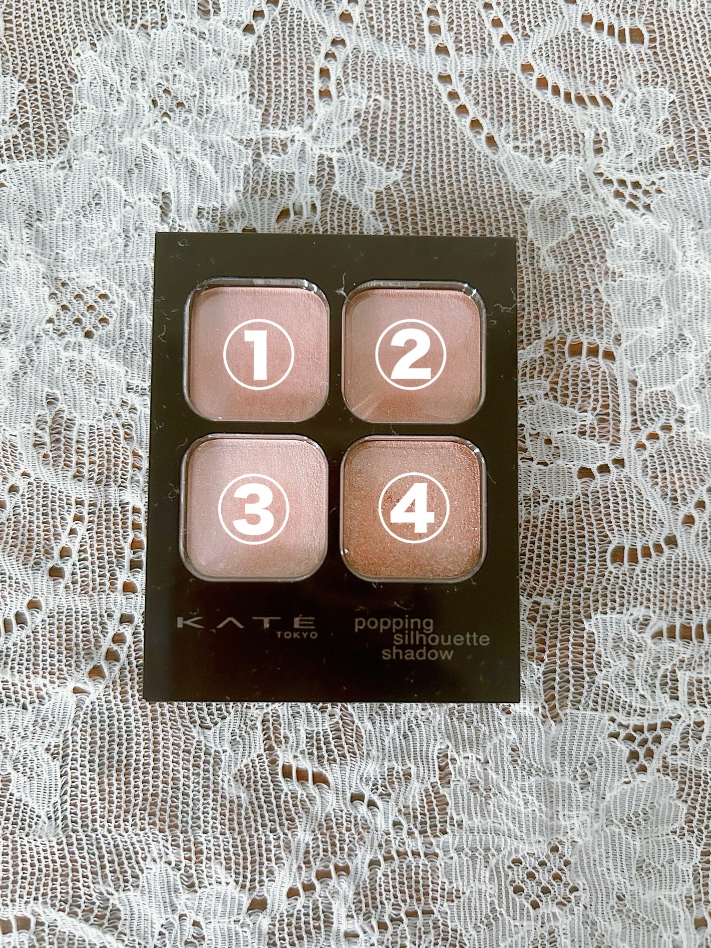ケイト ポッピングシルエットシャドウ/KATE/アイシャドウパレットを使ったクチコミ(2枚目)