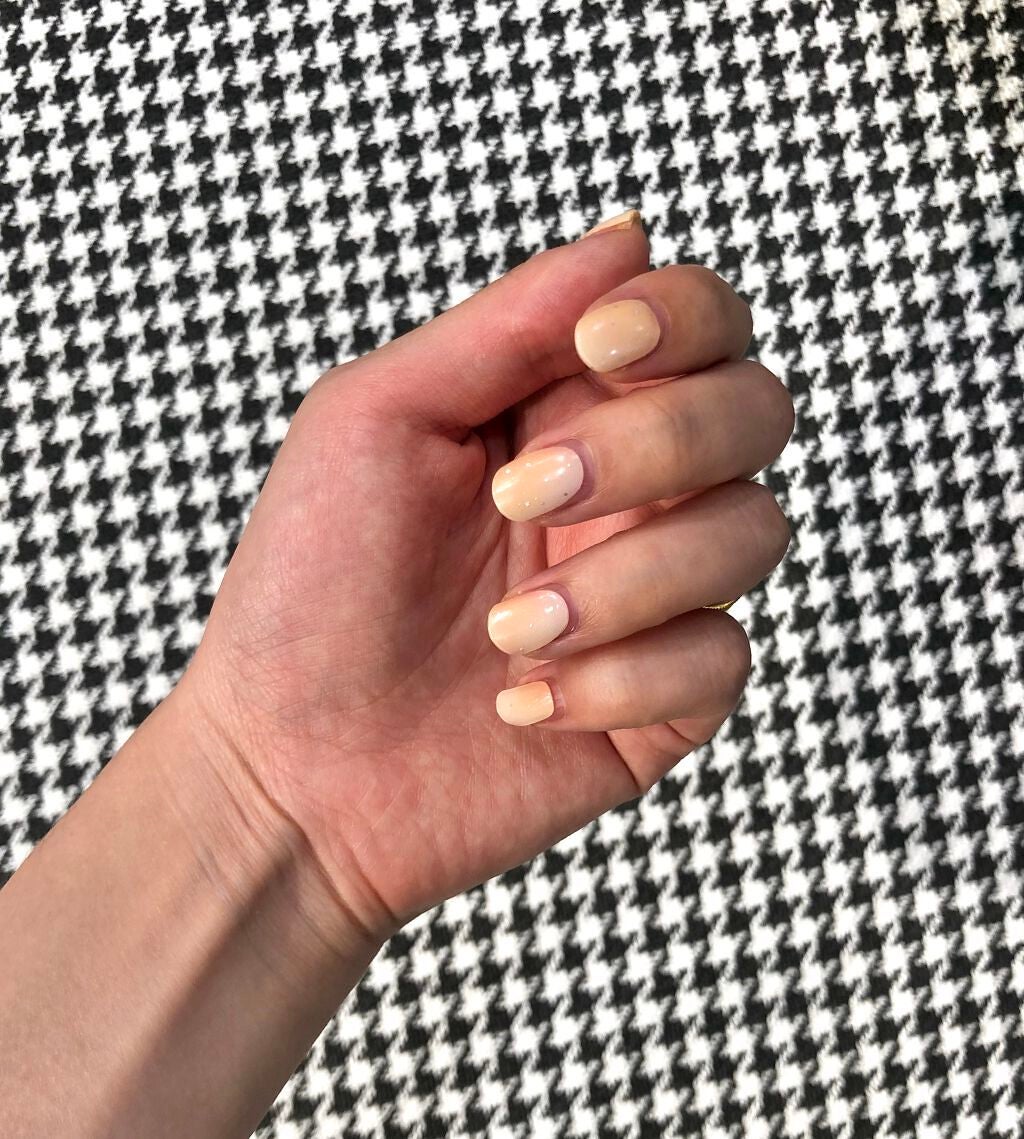 セミキュアジェルネイル(ハンド)/ohora/ネイルシールを使ったクチコミ(7枚目)