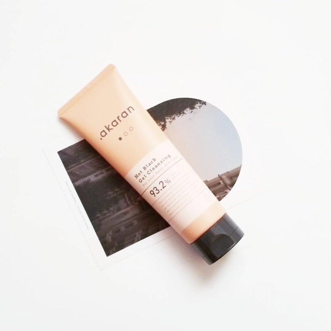 ホットブラックジェルクレンジング/.akaran/クレンジングジェルを使ったクチコミ（1枚目）