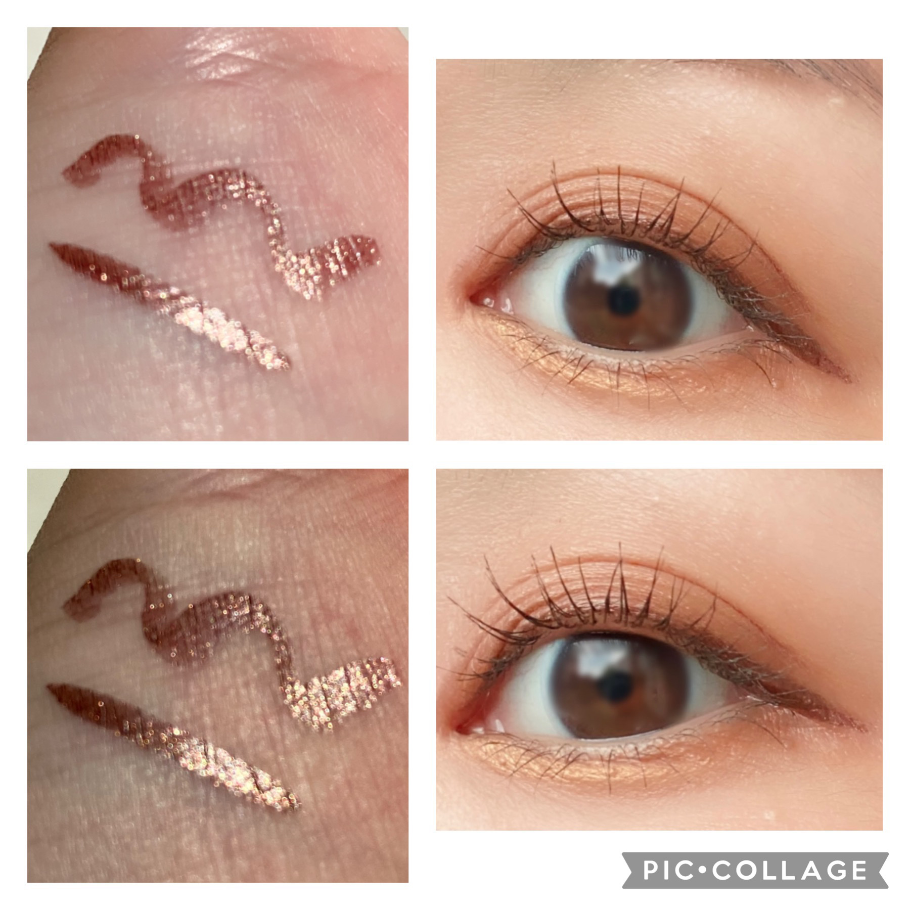 アイデザインライナー BR ガーネットブラウン/COCOROIKI/リキッドアイライナーを使ったクチコミ（3枚目）