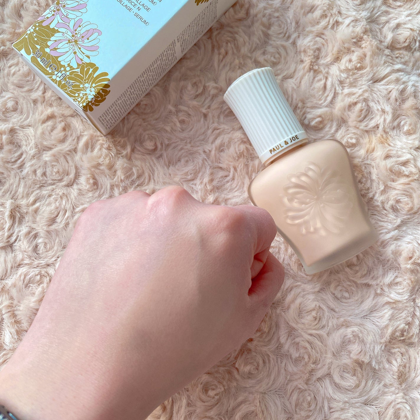 ãããã¯ãã£ã³ã° ãã©ã€ããŒ/PAUL & JOE BEAUTE/åç²§äžå°ã䜿ã£ãã¯ãã³ãïŒ2æç®ïŒ