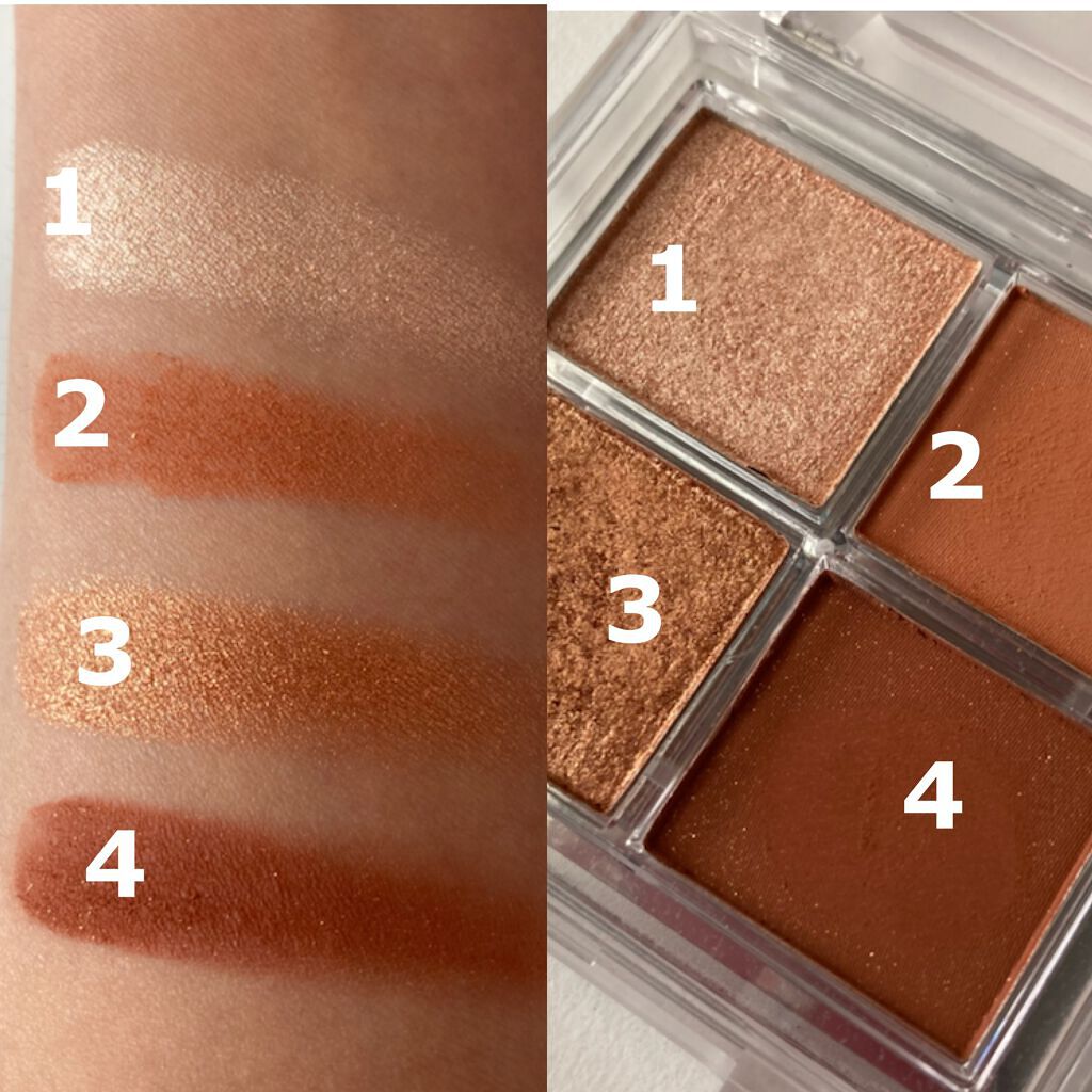 アイシャドウパレット/4U2/アイシャドウパレットを使ったクチコミ(2枚目)