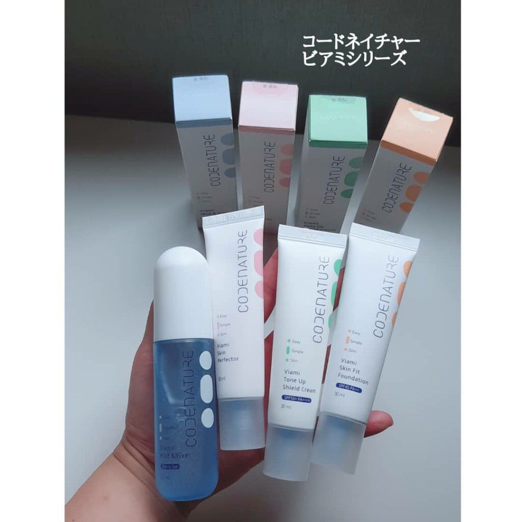 ビアミミスト&フィクサー/CODENATURE/フィックスミストを使ったクチコミ(1枚目)