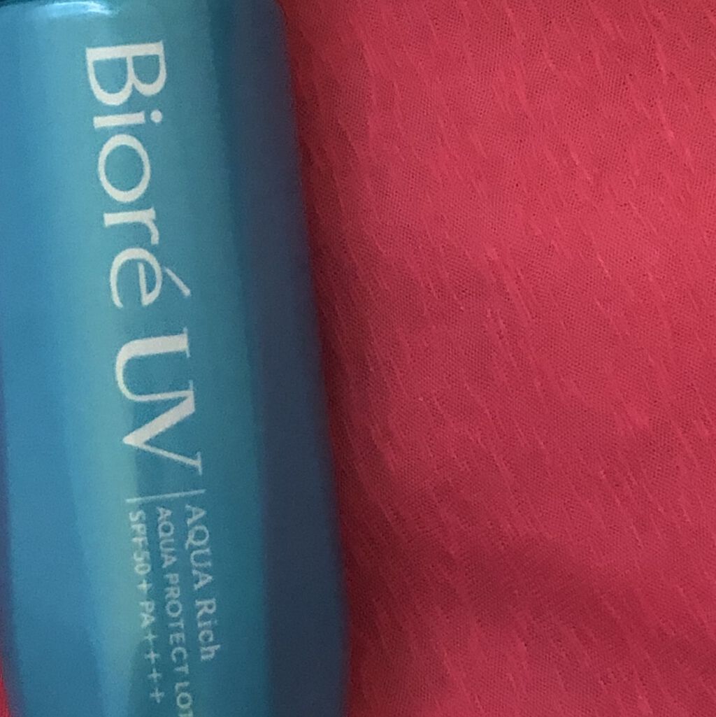 ビオレUV アクアリッチ アクアプロテクトローション(水層パック)/ビオレ/日焼け止めローションを使ったクチコミ（1枚目）