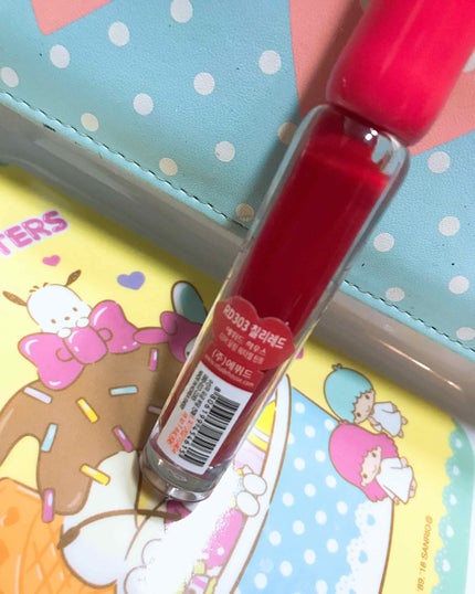 ディアダーリン ウォータージェルティント/ETUDE/リップティントを使ったクチコミ(2枚目)