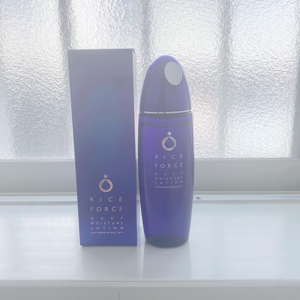ディープモイスチュアローション/ライスフォース/化粧水を使ったクチコミ（2枚目）