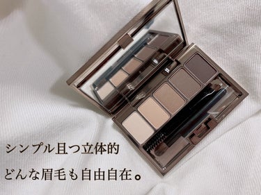 スタイリングアイゾーンコンパクト 01 Natural Brown/LUNASOL/アイシャドウパレットを使ったクチコミ（1枚目）