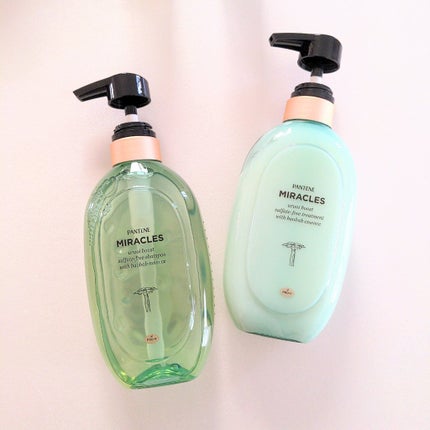 ミラクルズ うるおいブースト シャンプー/トリートメント/パンテーン/市販シャンプーを使ったクチコミ(1枚目)