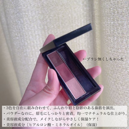 ヴィセ リシェ アイブロウパウダー/Visée/パウダーアイブロウを使ったクチコミ(2枚目)