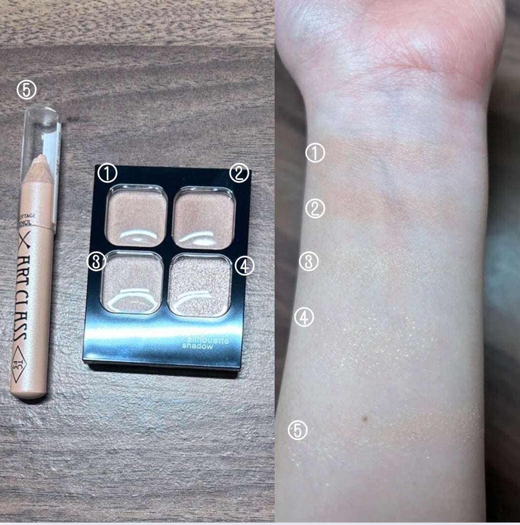 アートクラス フロッタージュペンシル/too cool for school/スティックアイシャドウを使ったクチコミ(3枚目)