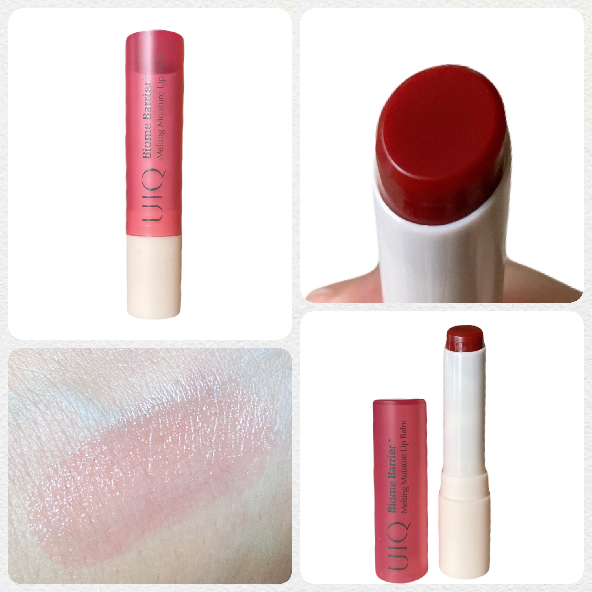 バイオームバリアメルティングモイスチャーリップバーム/UIQ/リップバームを使ったクチコミ（3枚目）