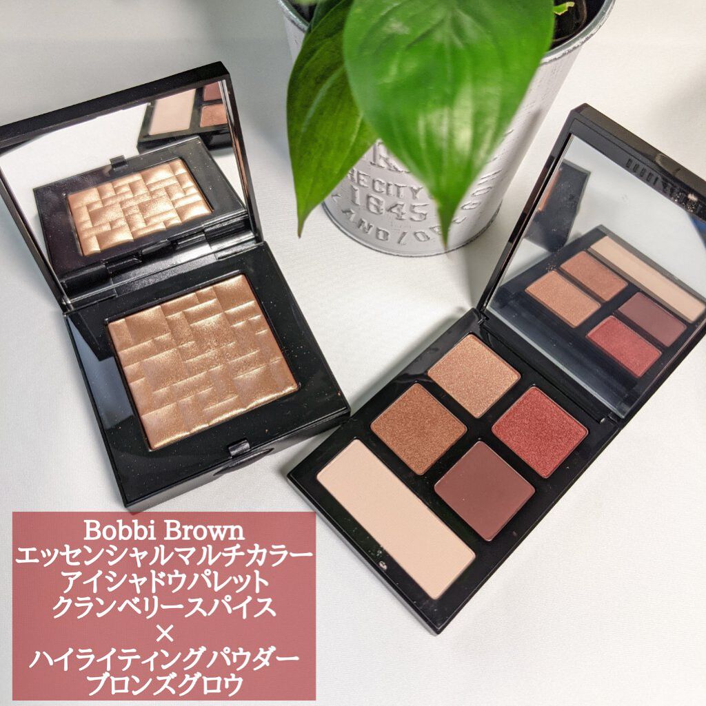 エッセンシャル マルチカラー アイシャドウパレット クランベリースパイス（限定色）/BOBBI BROWN/アイシャドウパレットを使ったクチコミ（1枚目）